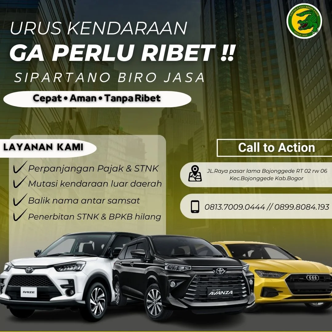 Solusi "Gak Pakai Ribet" untuk Dokumen Kendaraan