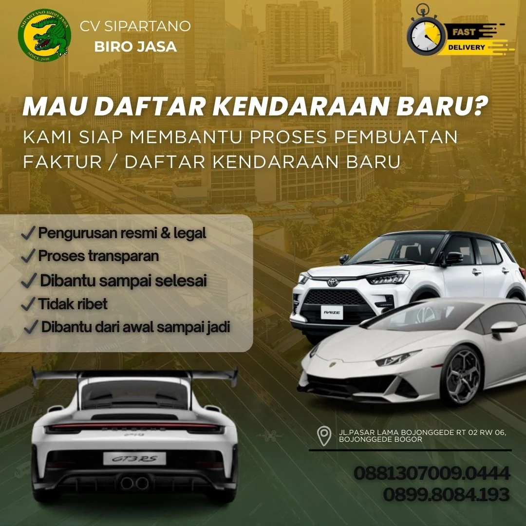 Proses Pengurusan Faktur Kendaraan