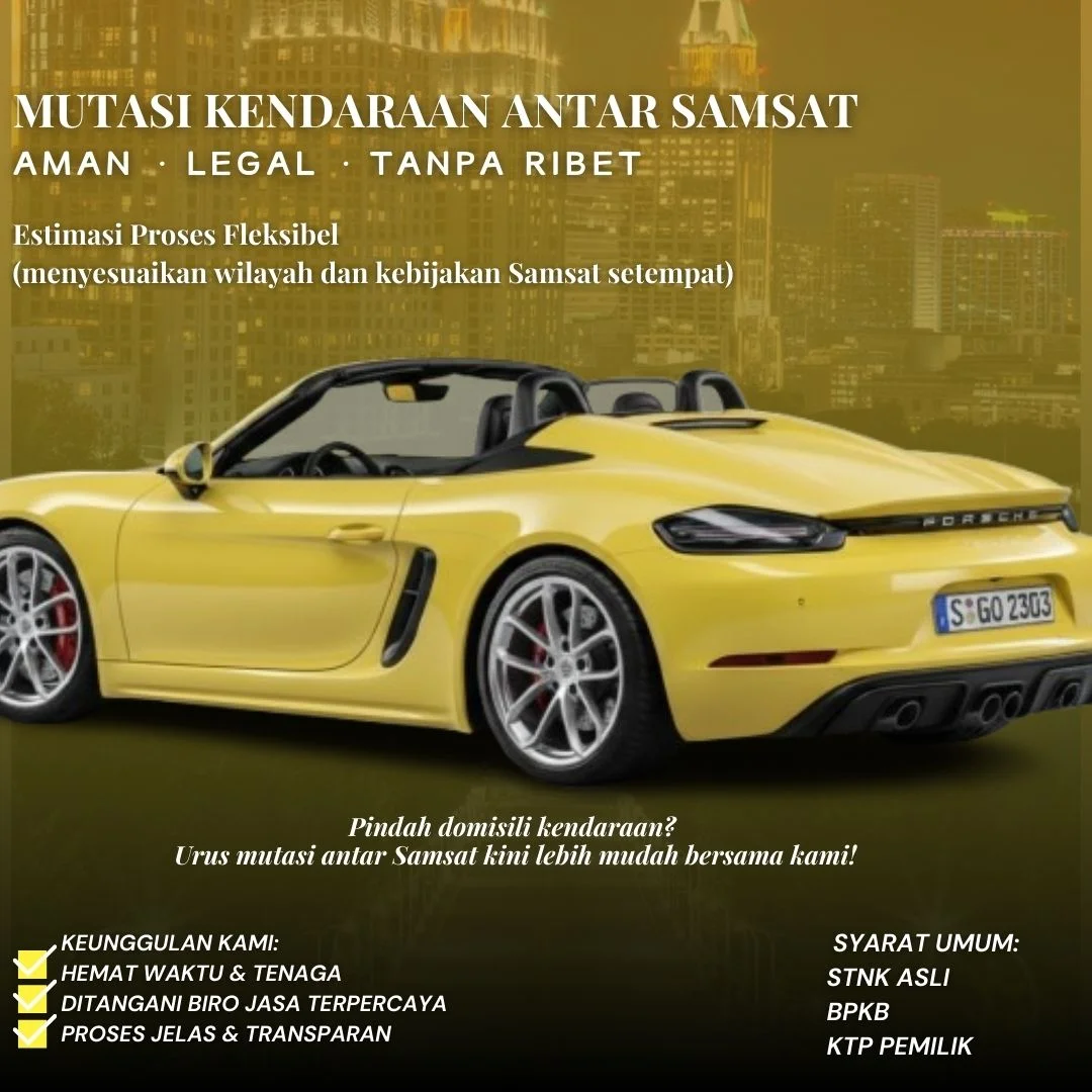 Pengurusan Mutasi Antar SAMSAT (JaDeTaBek)